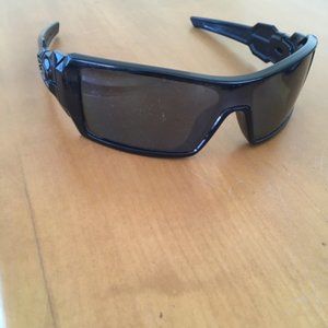 MENS Black Oil Rig Oakley Sunglasses